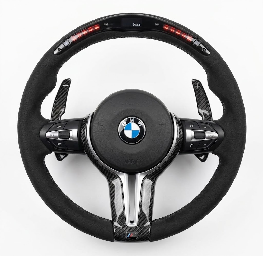 Volante Alcantara Shift Light Series F