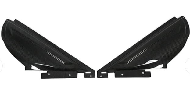 Capas de Admissão de Ar do Compartimento do Motor em Fibra de Carbono